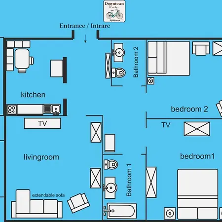 Downtown Wonder アパート クルージュ＝ナポカ